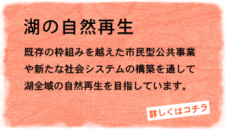 湖の自然再生